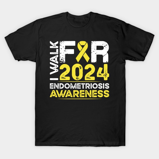 Endometriosis Awareness Walk 2024 T-Shirt by mcoshop